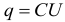 Формула Заряд конденсатора